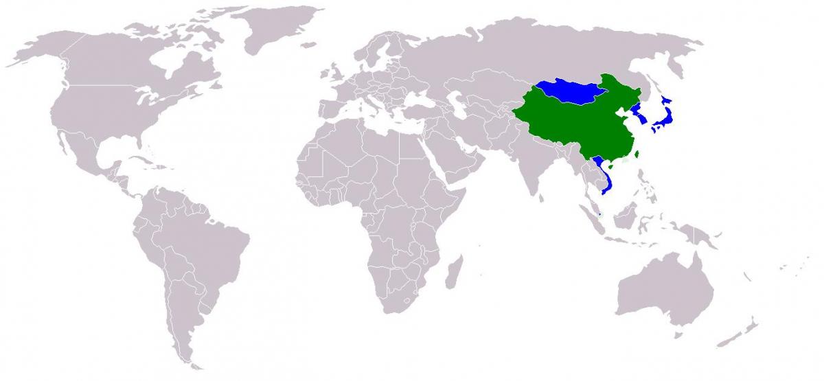 તાઇવાન નકશો માં ચિની આવૃત્તિ