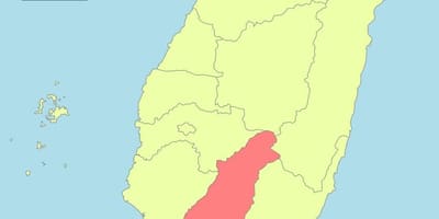 નકશો kaohsiung તાઇવાન